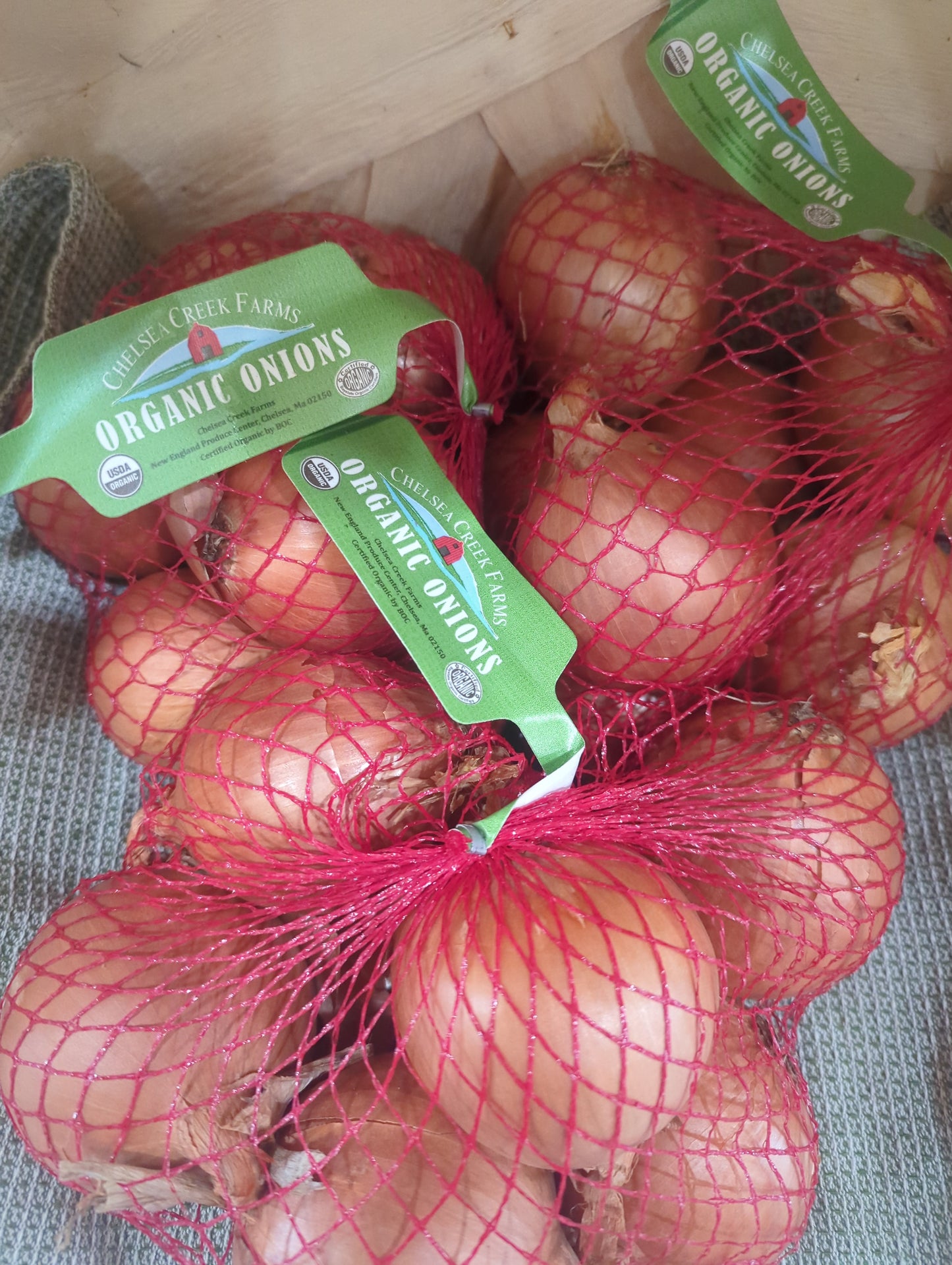 Organic Onions- 3lb bagged