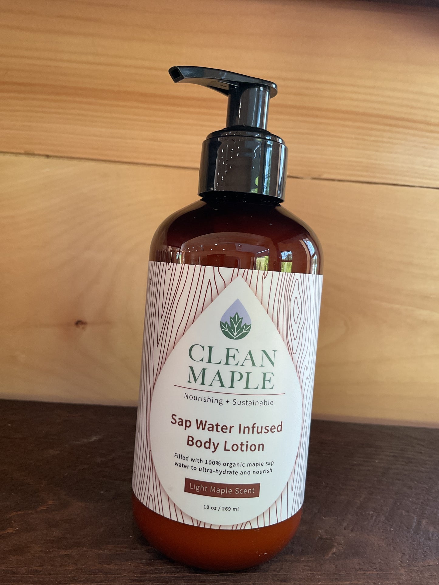 Clean Maple Lotion