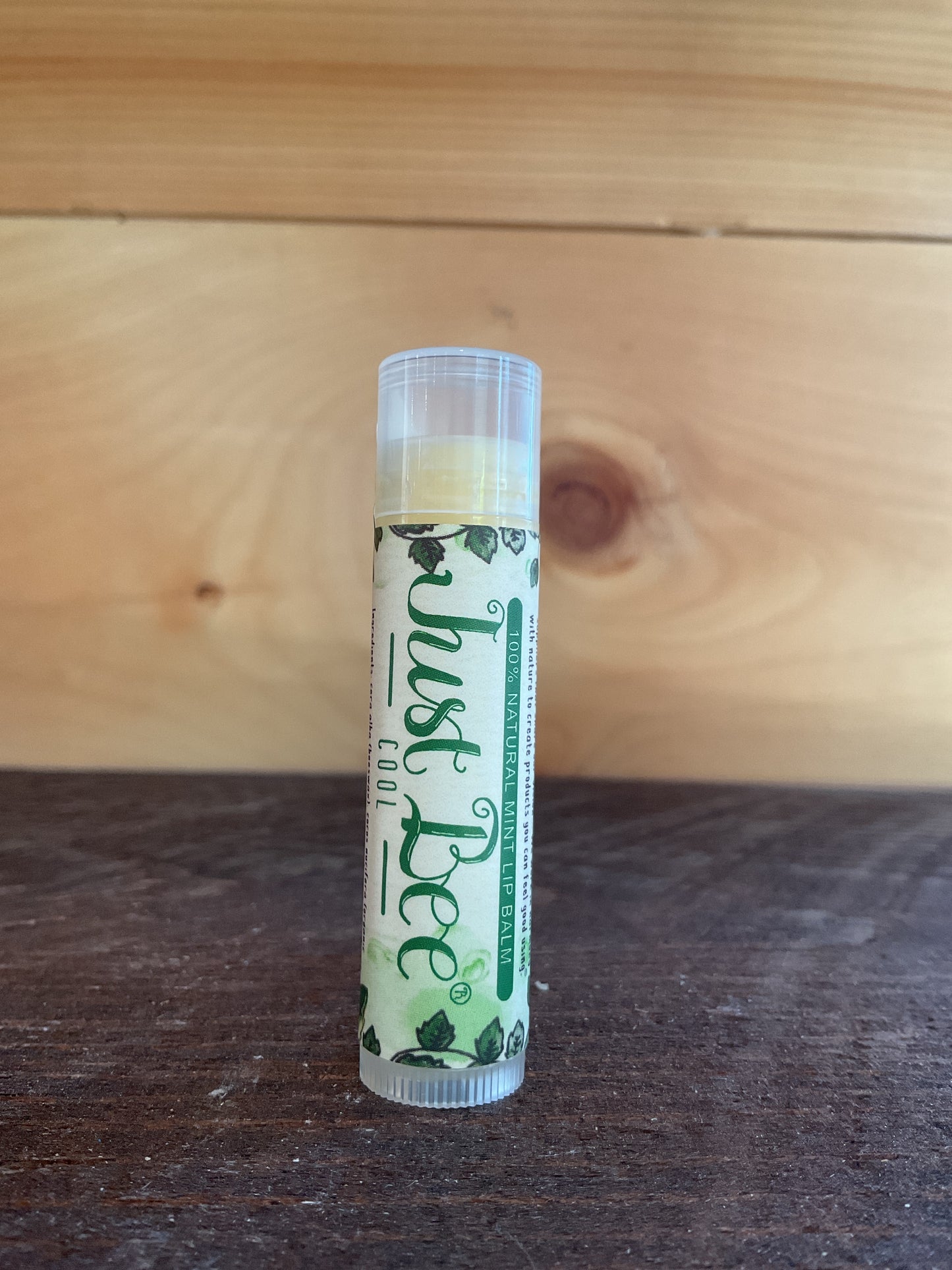 Just Bee 100% Natural Mint Lip Balm