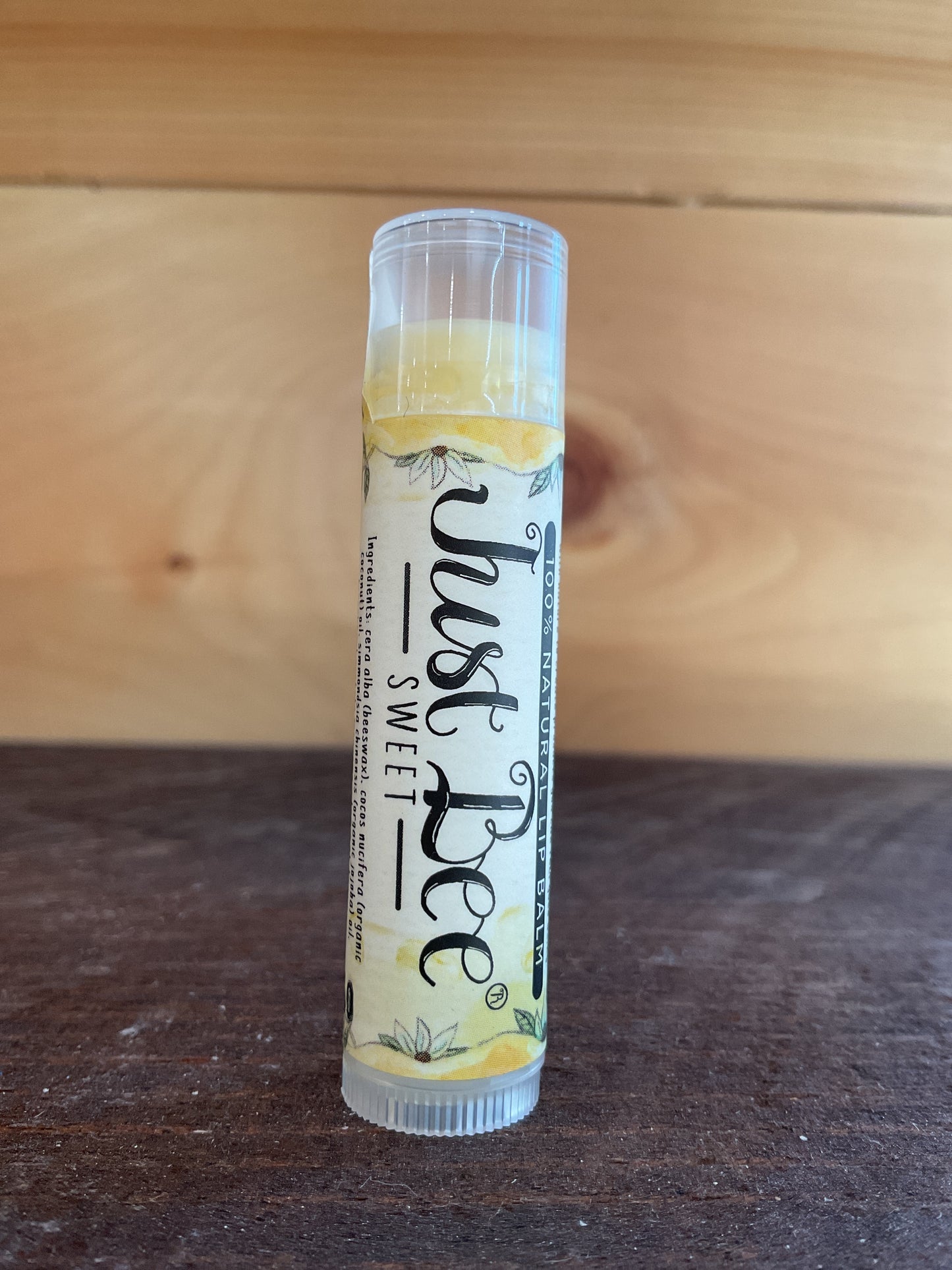 Just Bee 100% Natural Mint Lip Balm