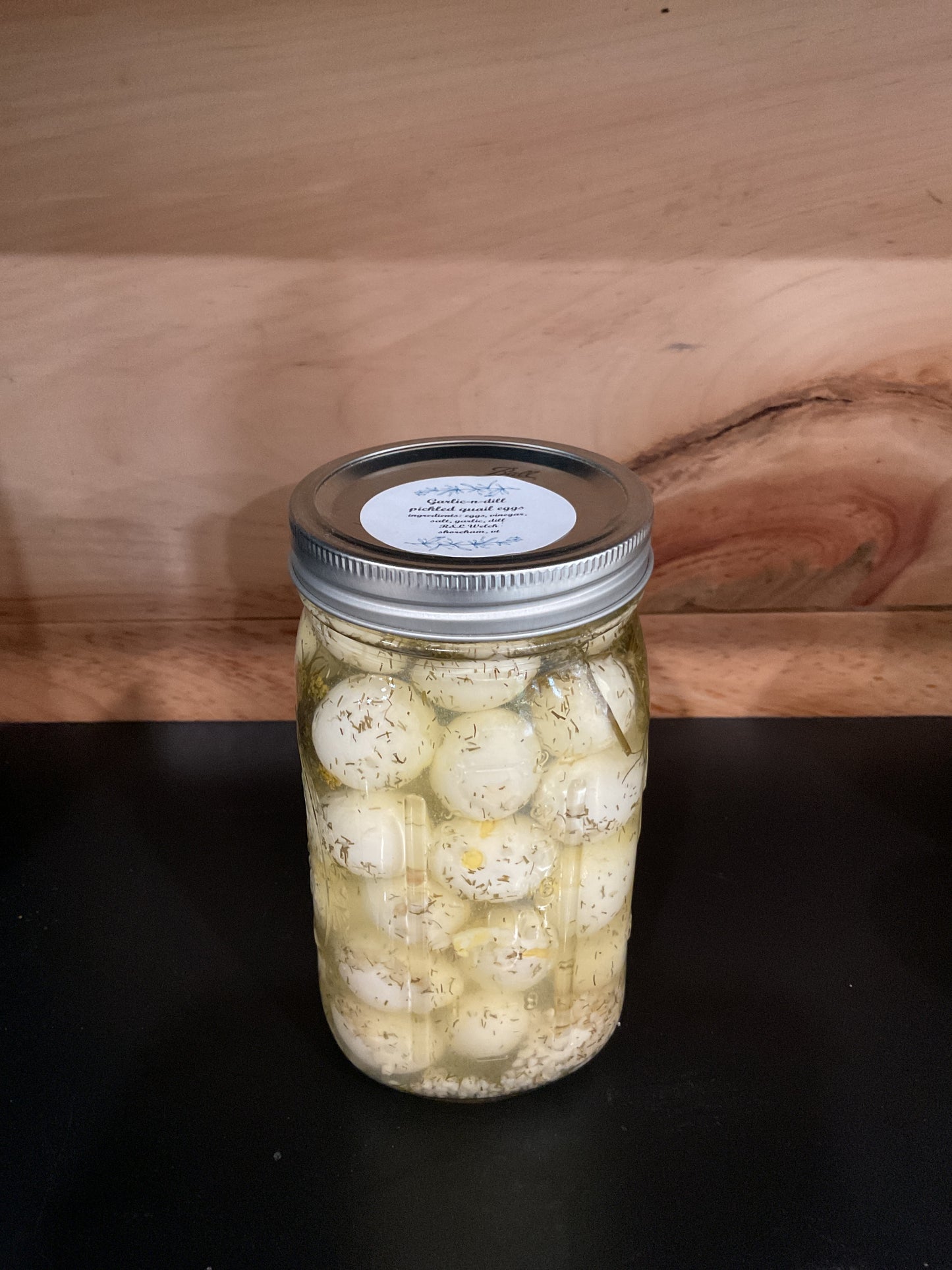 Pickled Quail Eggs