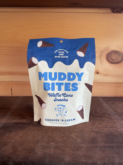 Muddy Bites Waffle Cones