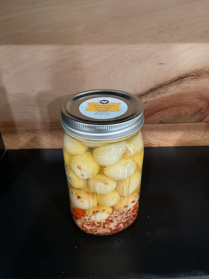 Pickled Quail Eggs