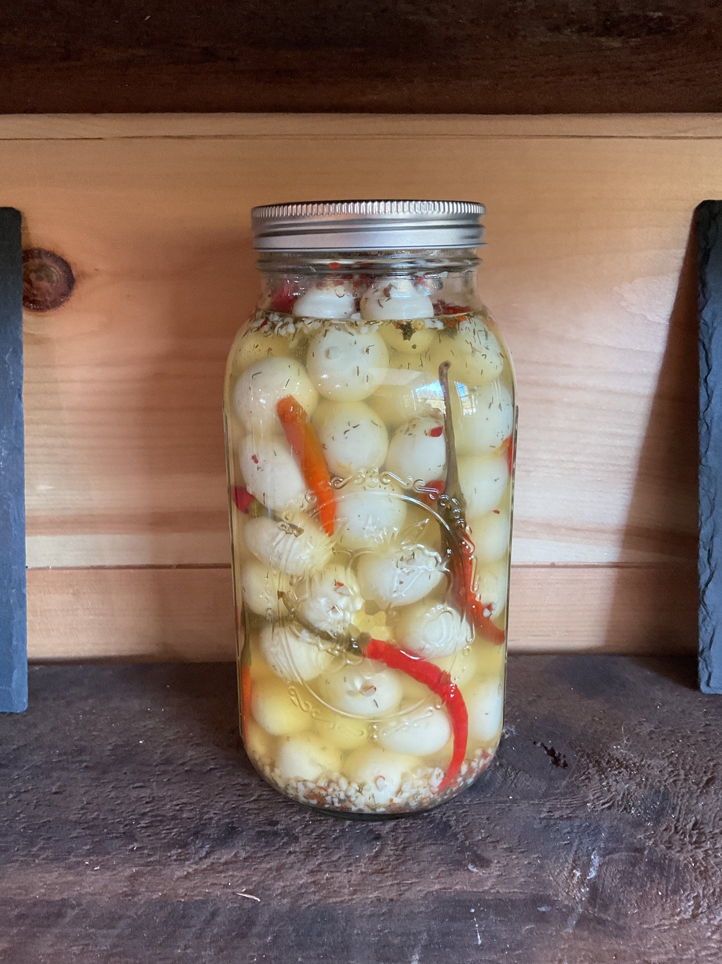 Pickled Quail Eggs