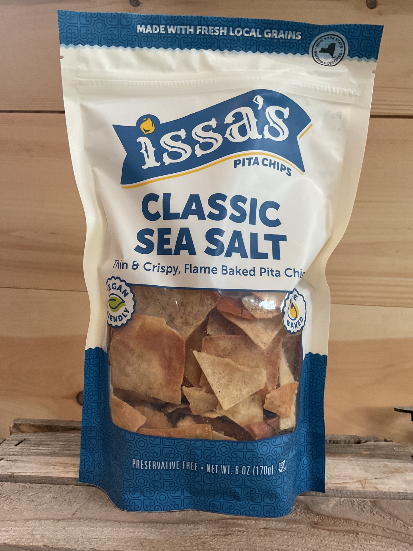 Issa’s Flame Baked Pita Chips