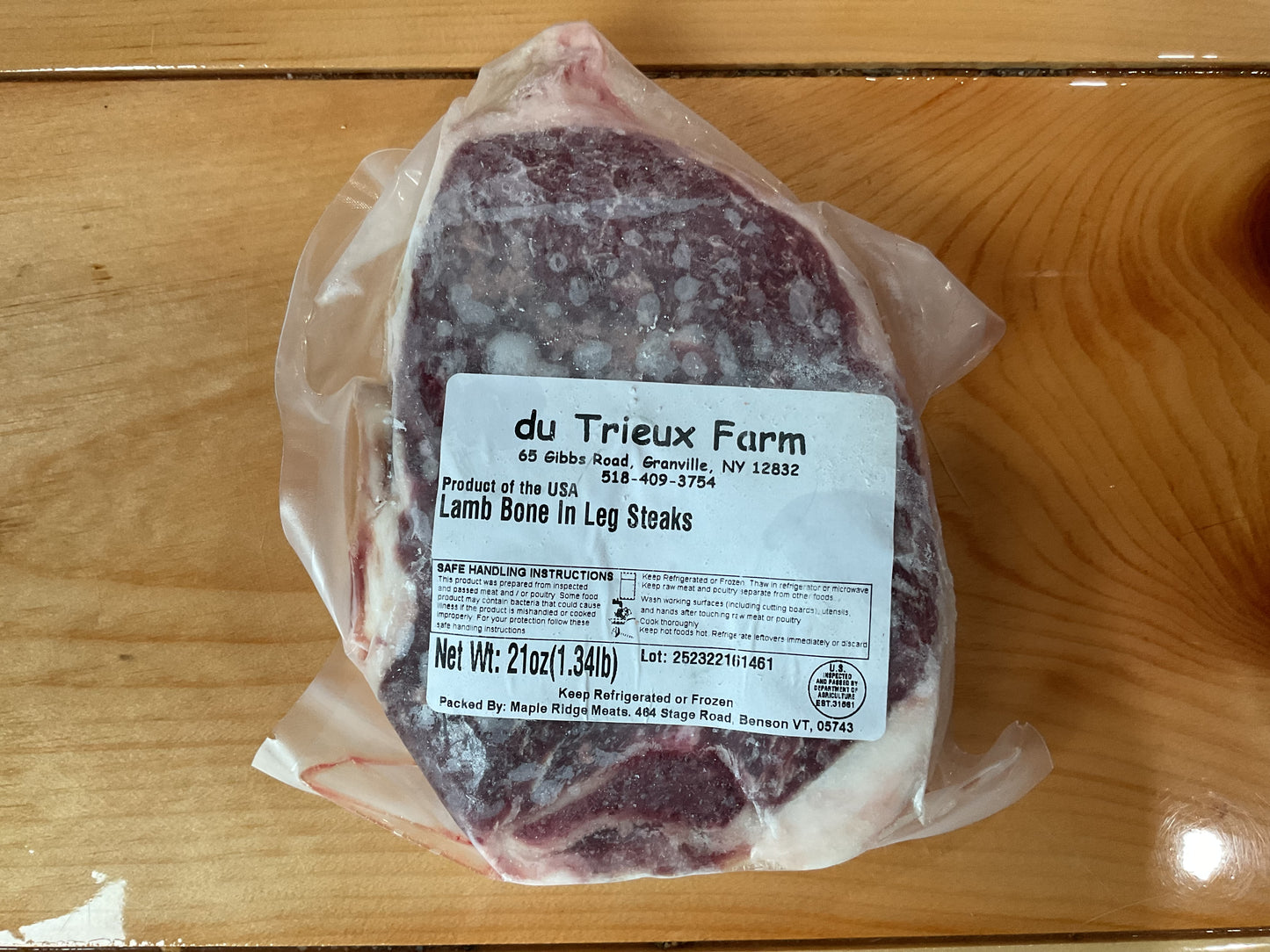 Du Trieux Farm Chicken and Lamb