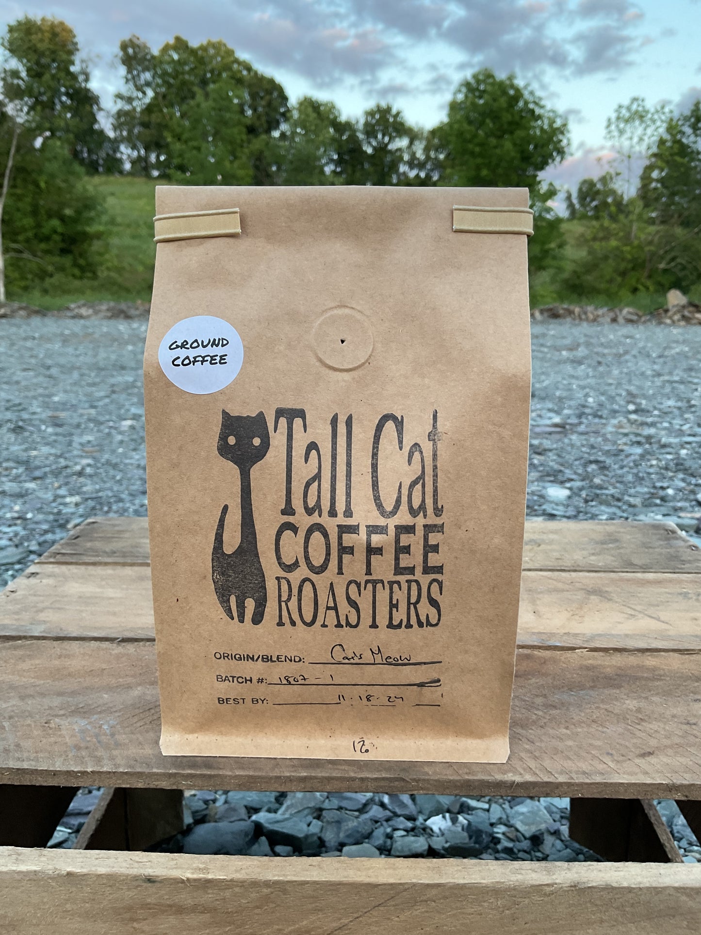 Tall Cat Coffee Ground
